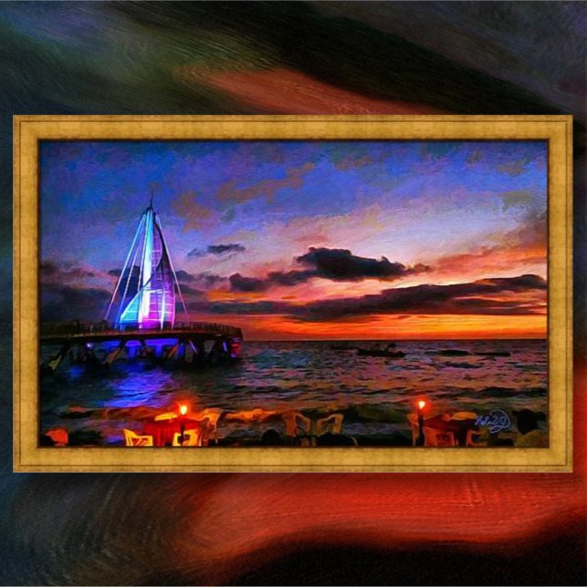 Los Muertos Pier 1182 Art Print (Creator Uploaded)
