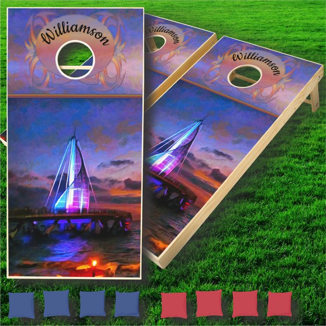 Los Muertos Pier 1182 Cornhole Set (Creator Uploaded)