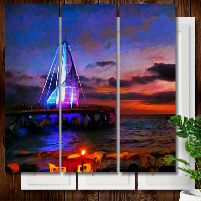 Los Muertos Pier 1182 Triptych (Creator Uploaded)