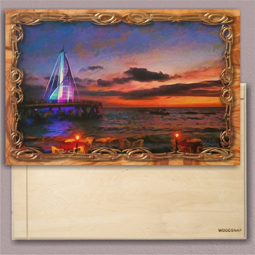 Los Muertos Pier 1182 Wood Wall Art