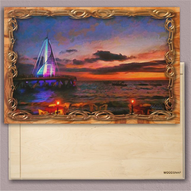 Los Muertos Pier 1182 Wood Wall Art (Creator Uploaded)