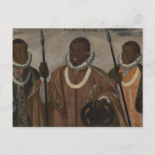 Los mulatos de Esmeraldas (Mulattos of Esmeraldas Postcard (Front)