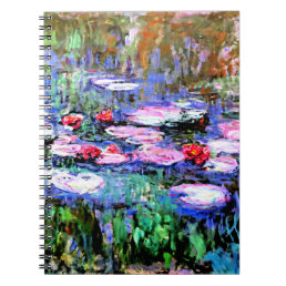 Los Nenufares by Monet Notebook