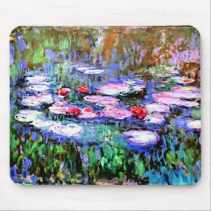 Los Nenufares (water lilies) by Claude Monet,  Mouse Pad