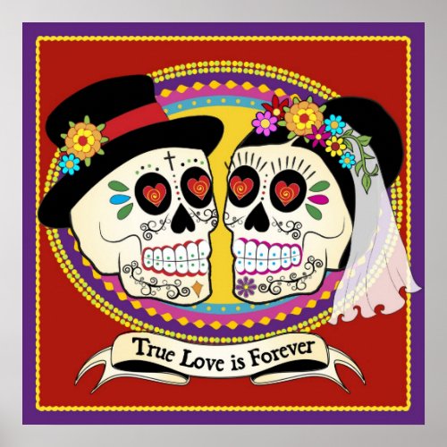 Los Novios English PosterPrint Poster