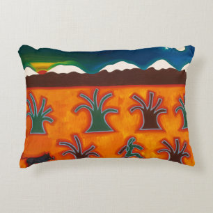 Los Olivos en el Invierno 2010 Decorative Pillow