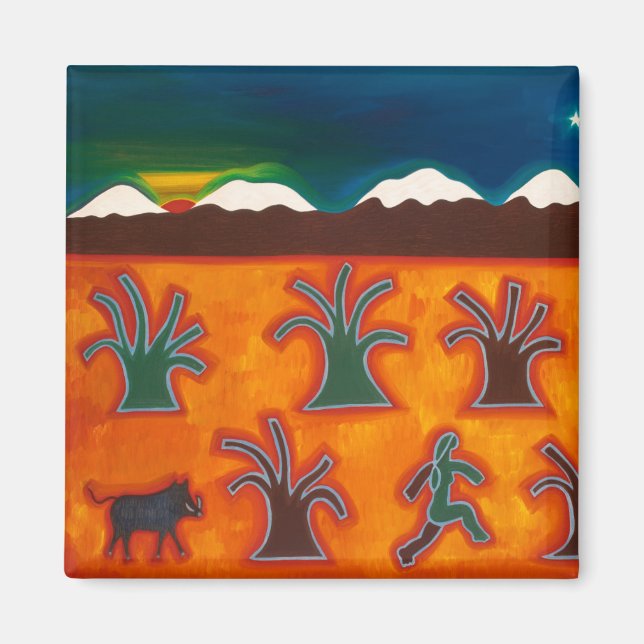 Los Olivos en el Invierno 2010 Magnet (Front)