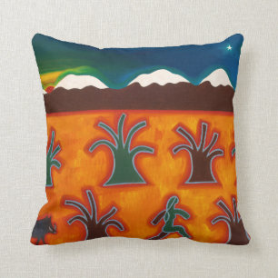 Los Olivos en el Invierno 2010 Throw Pillow