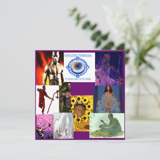 LOS ORISHAS YORUBA (Standing Front)