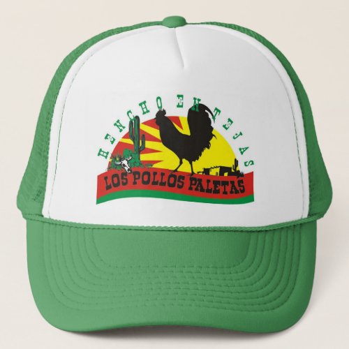 los pollos paletas trucker hat
