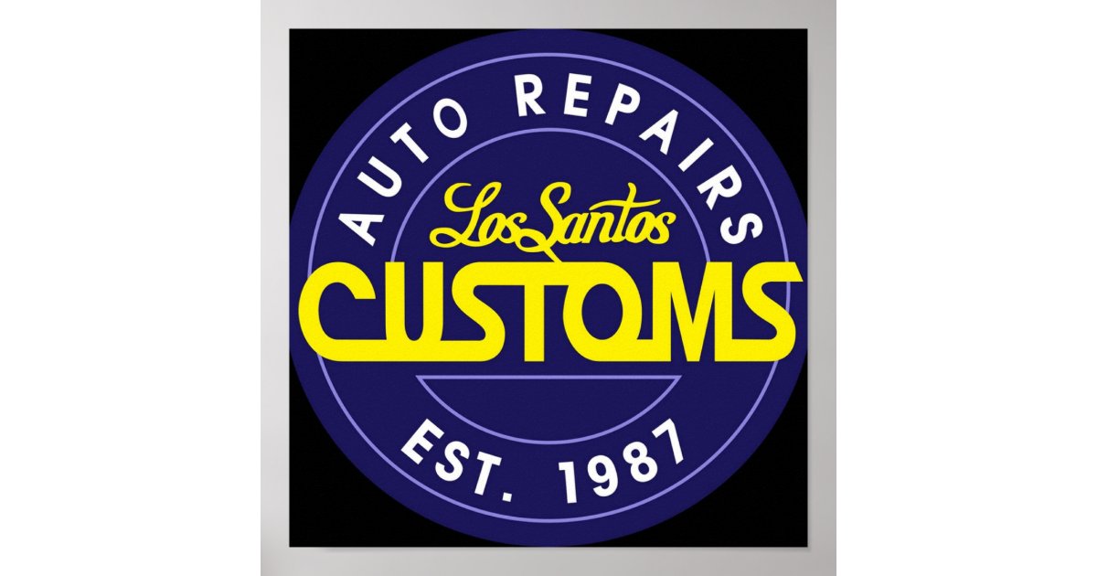 Los Santos Customs 1987 | Sticker