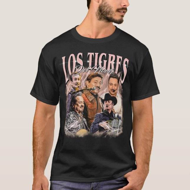 Los Tigres del Norte - Mexican band  T-Shirt (Front)