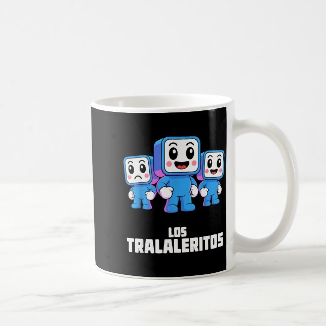 Los Tralaleritos - Funny Italian Brainrot Cringe K Coffee Mug (Right)