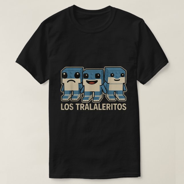 Los Tralaleritos Italian Brainrot Funny Meme T-Shirt (Design Front)