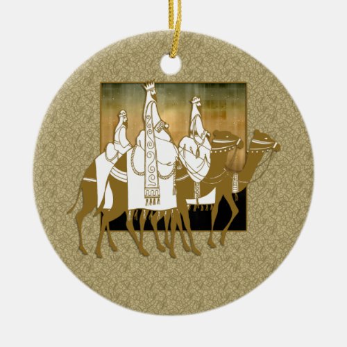 Los Tres Reyes Magos _ Christmas Ornament