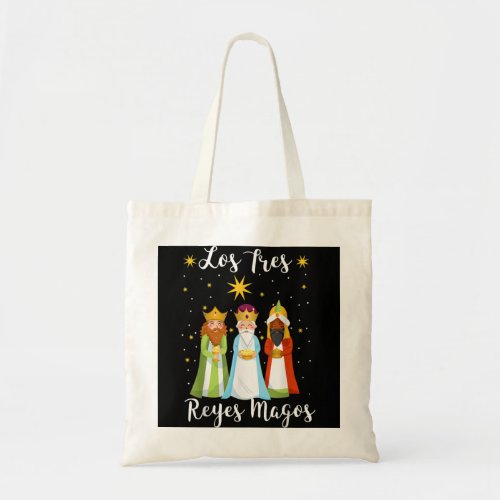 los tres reyes magos tee epiphany day three wise m tote bag