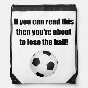 Lose The Ball Drawstring Bag