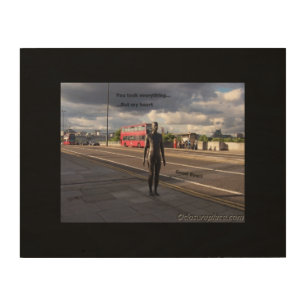 Lose the gold digger, and Move on!. Wood Wall Art