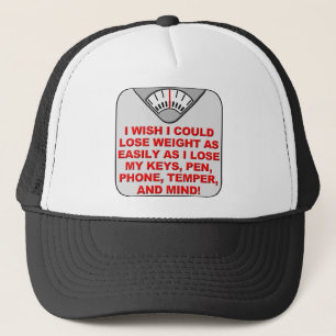 Lose Weight And My Mind Funny Ball Cap Hat