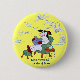 Lose Yourself In A Good Book Button