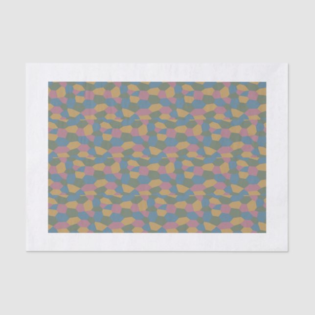 Losenge camouflage tissue tissue paper (Front)