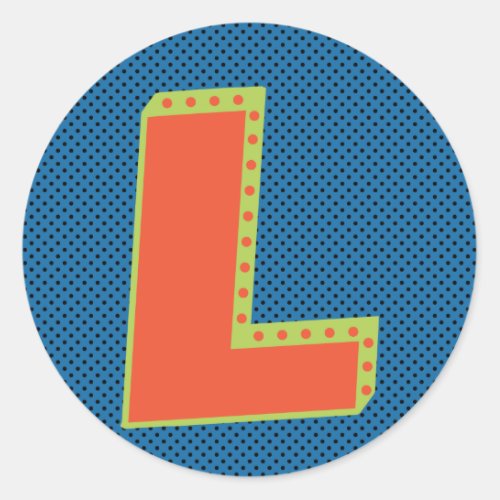 Loser _ Big L _ Biggest Loser Classic Round Sticker