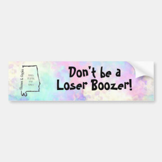 Loser Boozer Bumper Sticker