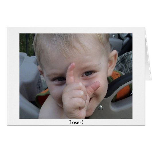 LOSER!! CARDS (Front Horizontal)
