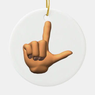 Loser Ceramic Ornament