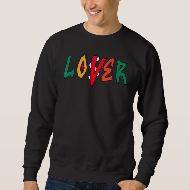 Loser  Drip Chenille Swoosh Matching Sweatshirt (Front)