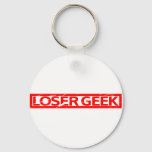 Loser Geek Stamp Keychain