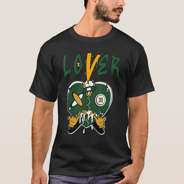 Loser  Heart Dripping Mid Sonics 1s Matching T-Shirt (Front)