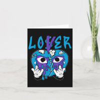 Loser Lover Drip Heart Tee Color Aqua Matching Out