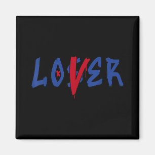 Loser Lover Drip Tee Blue Color Rare Air Matching Magnet
