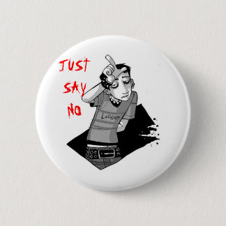 LOSER PINBACK BUTTON