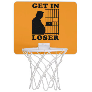 Loser Trump White House Karen for Prison Mini Basketball Hoop