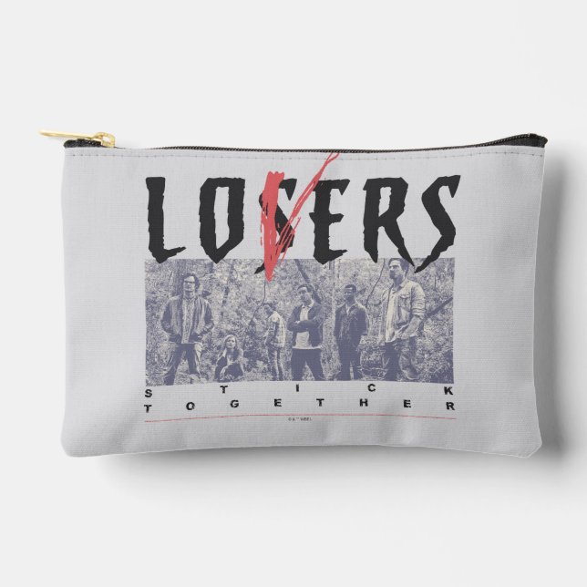 Losers Stick Together Accessory Pouch (Front)