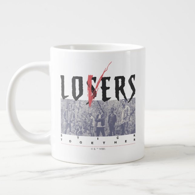 Losers Stick Together Giant Coffee Mug (Left)