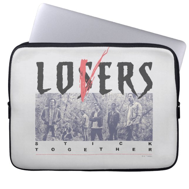 Losers Stick Together Laptop Sleeve (Front)