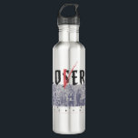 Losers Stick Together Stainless Steel Water Bottle<br><div class="desc">This graphic features the grown IT: Chapter Two Losers Club,  and reads "Losers Stick Together" with a "V" painted over to spell "Lovers". Get this on a cozy graphic tee,  poster,  and many more custom Zazzle gifts!</div>