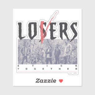 Losers Stick Together Sticker