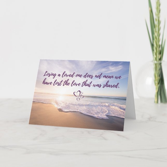 Losing a Loved One Card (Front)