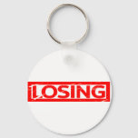 Losing Stamp Keychain