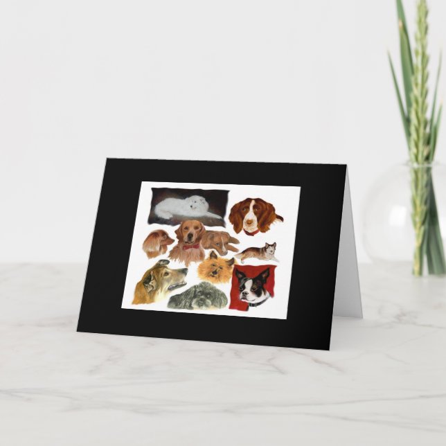 Loss of a Pet Dog Sympathy Card (Front)