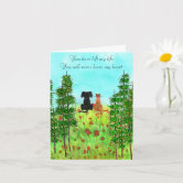 Dotty About Paper Biglietto Di Simpatia Per Perdita Animale | "So Sorry For Your Loss" | Cane | 14,5x14,5 Cm