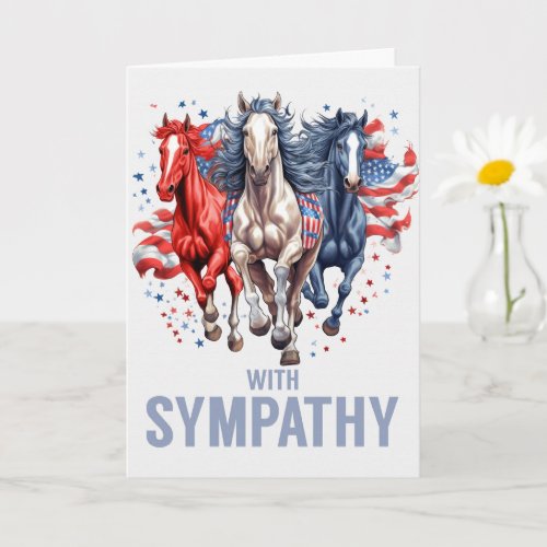 Loss of a Soldier or Servicemen Patriotic Sympathy