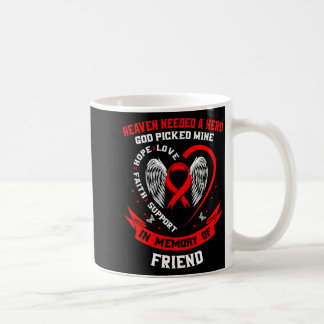 Loss Of Loved One Friend Heart Disease Awareness P Coffee Mug