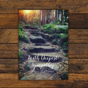 Loss Of Parent Sympathy Card
