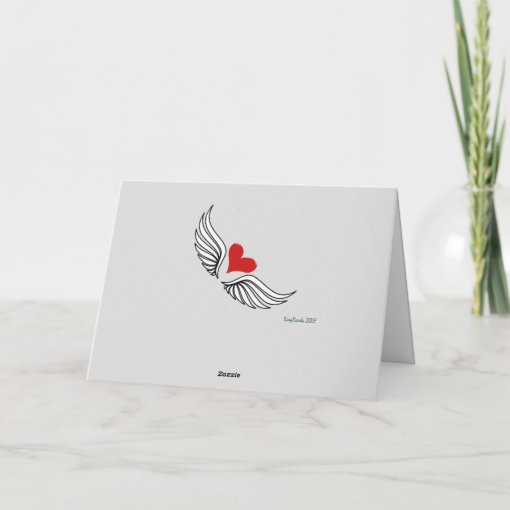 Loss of Pet Bird Custom Sympathy Card | Zazzle
