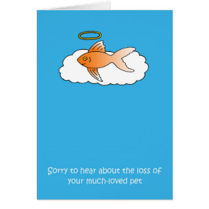 Loss of Pet Fish Sympathy Cards